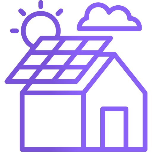 Solar cell free icon