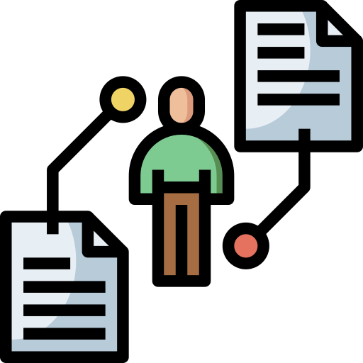 Negocios y finanzas icono gratis