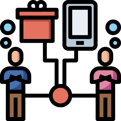 Negocios y finanzas icono gratis