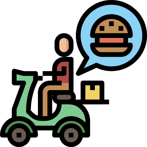 Comida y restaurante icono gratis