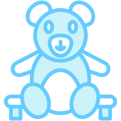 oso de peluche icono gratis