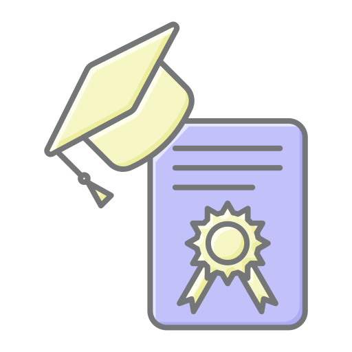 diploma icono gratis