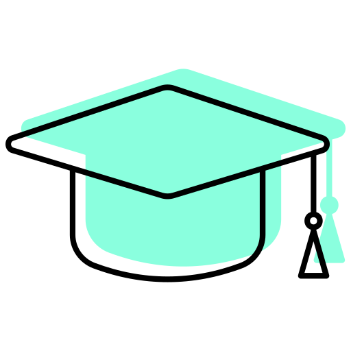 graduación icono gratis