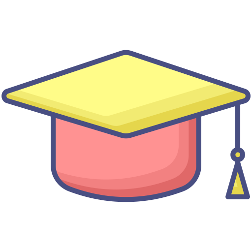 graduación icono gratis