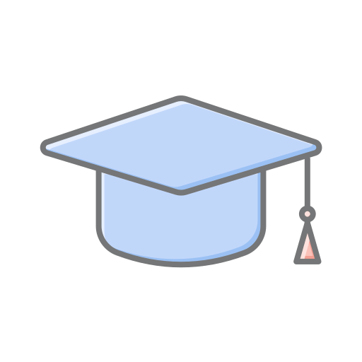 graduación icono gratis