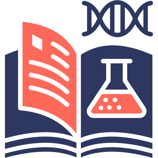 libro de biologia icono gratis