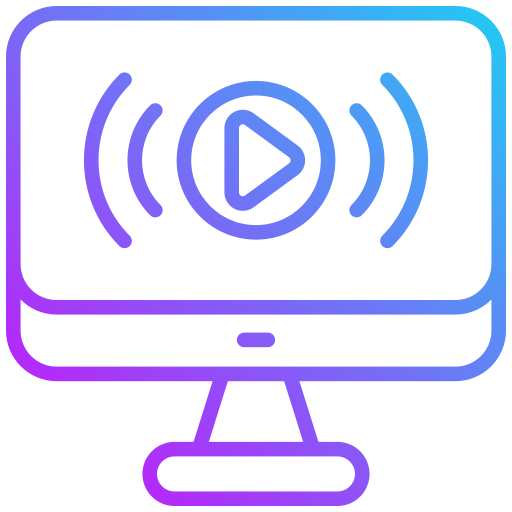 streaming Icône gratuit streaming Icône gratuit