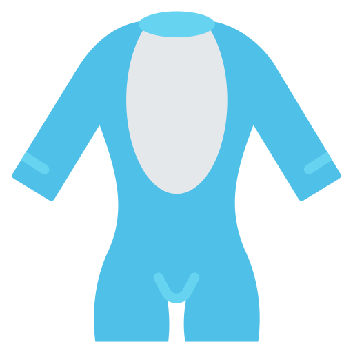 traje de neopreno icono gratis