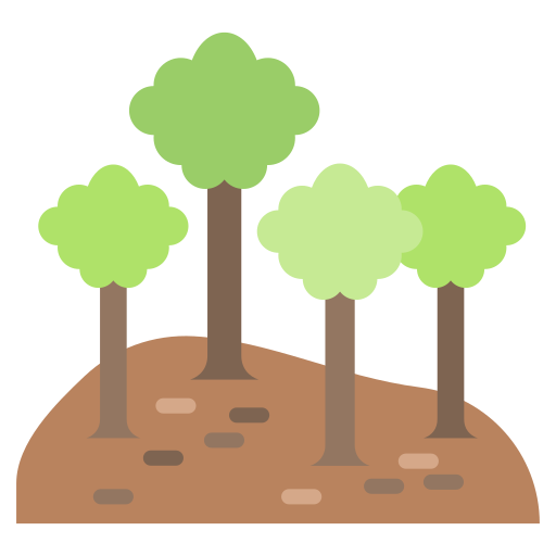 forêt Icône gratuit forêt Icône gratuit