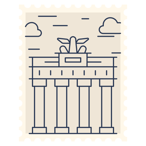 Brandenburg gate free icon