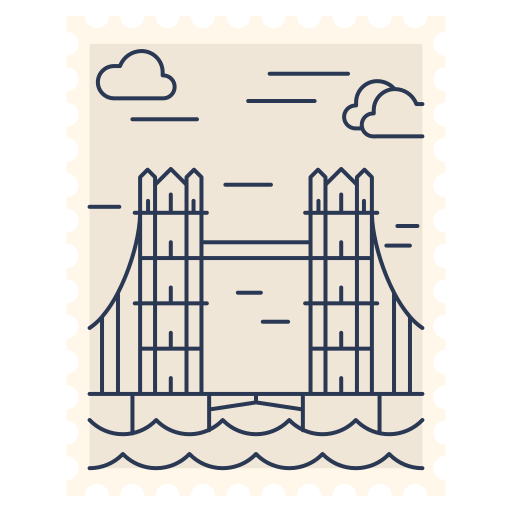 puente de la torre icono gratis