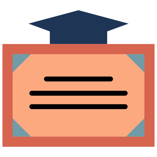 diplôme Icône gratuit diplôme Icône gratuit