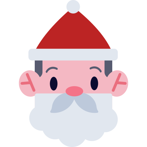 papa noel icono gratis