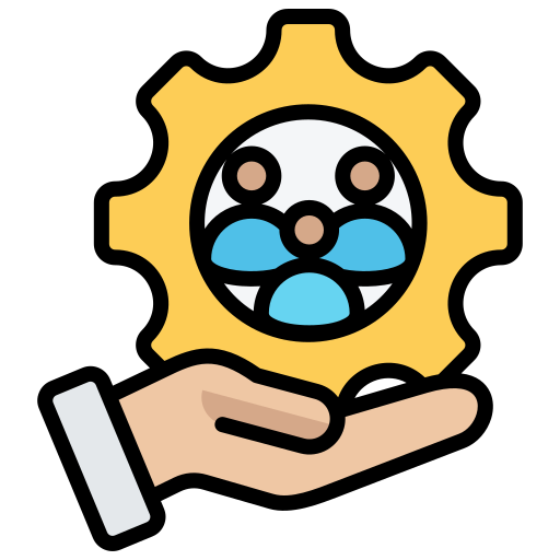 recursos humanos icono gratis