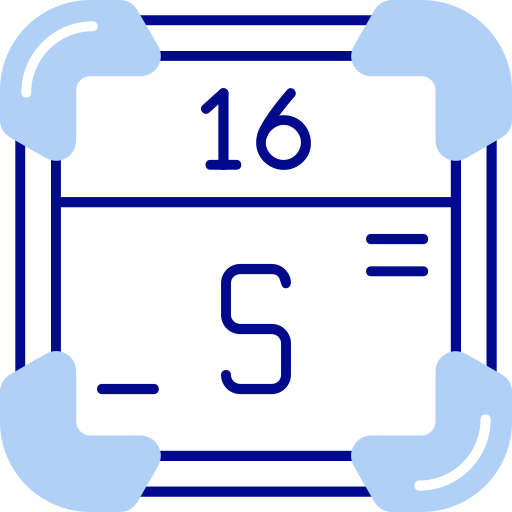 azufre icono gratis