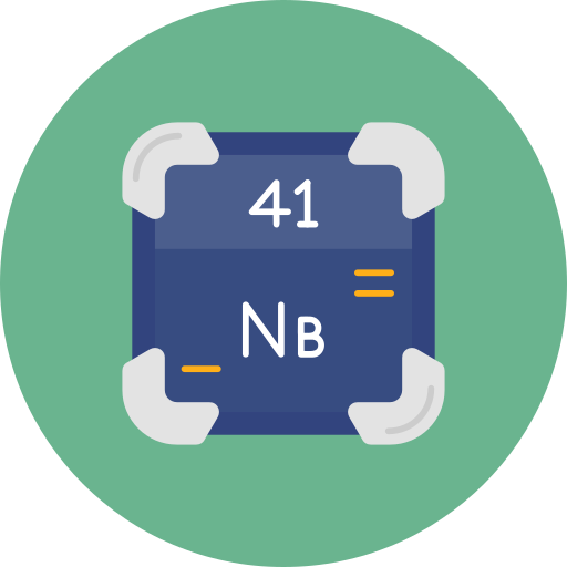 niobium Icône gratuit