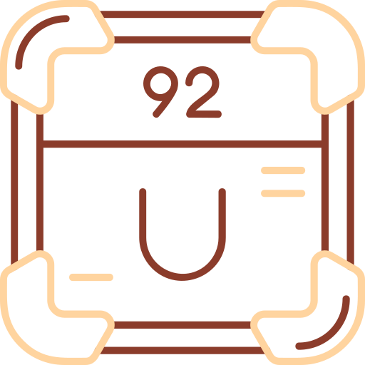 uranium Icône gratuit