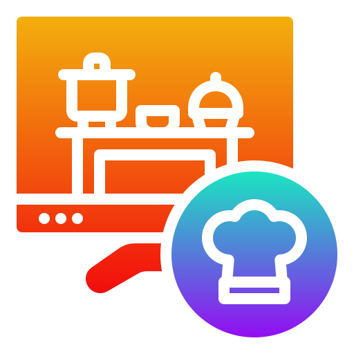 programa de cocina icono gratis