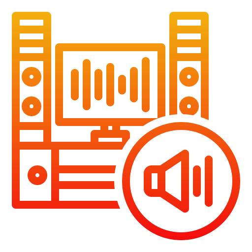 sistema de sonido icono gratis