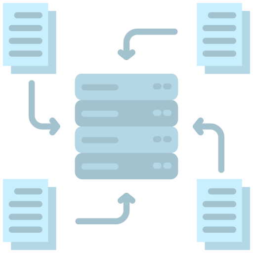 recopilación de datos icono gratis