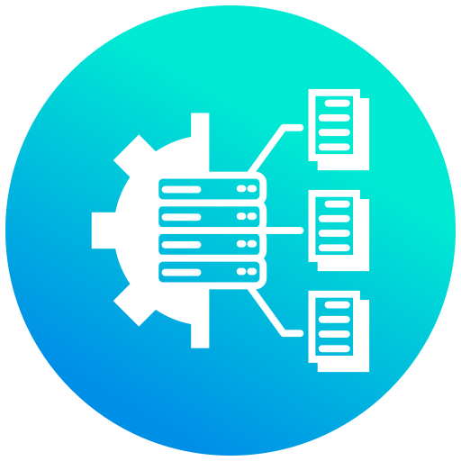 gestión de base de datos icono gratis