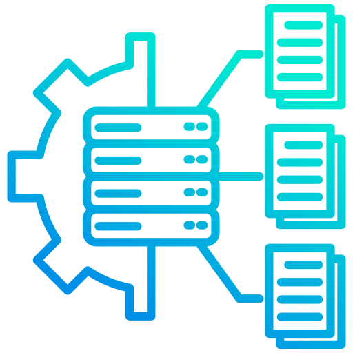 gestión de base de datos icono gratis