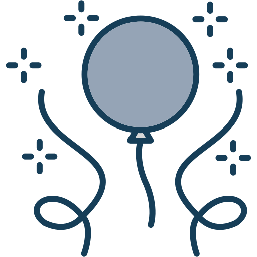 Воздушный шар бесплатно иконка