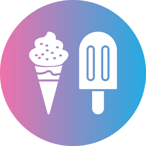 cucurucho de helado icono gratis