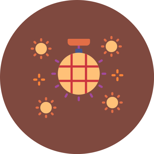 Disco ball free icon Disco ball free icon