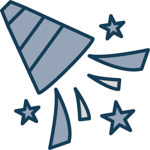 confettis Icône gratuit