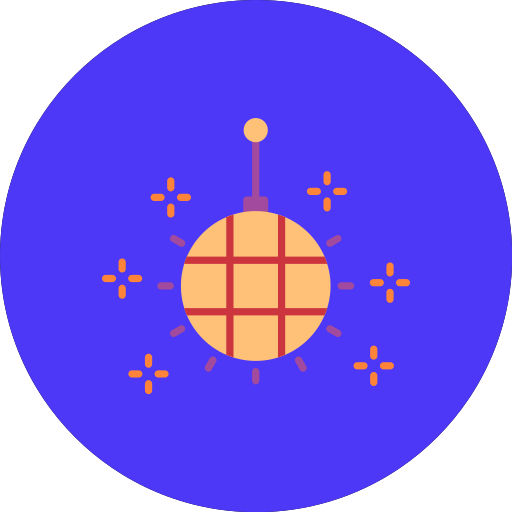 Disco ball free icon Disco ball free icon