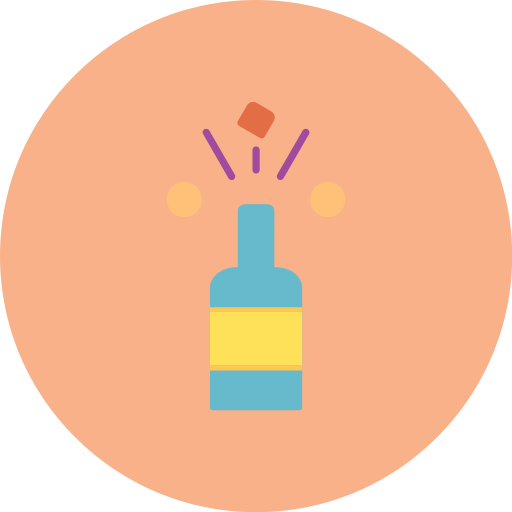 шампанское бесплатно иконка