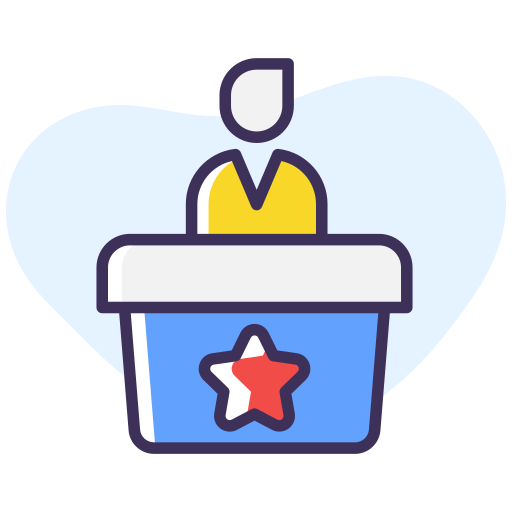 política icono gratis