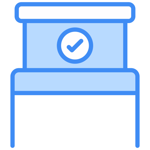 cabina de votación icono gratis