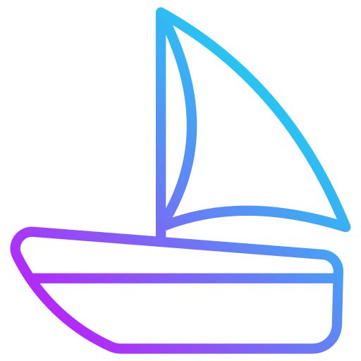 bateau à voile Icône gratuit
