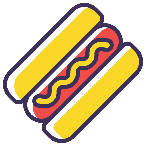 핫도그 무료 아이콘 핫도그 무료 아이콘