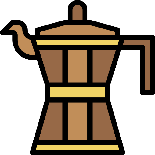 Coffee Surang Lineal Color icon