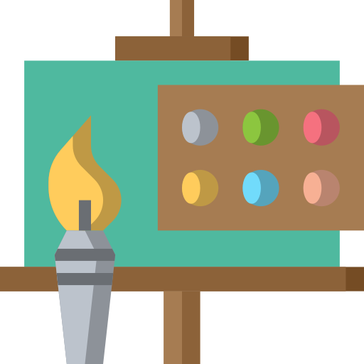 Art and design free icon Art and design free icon