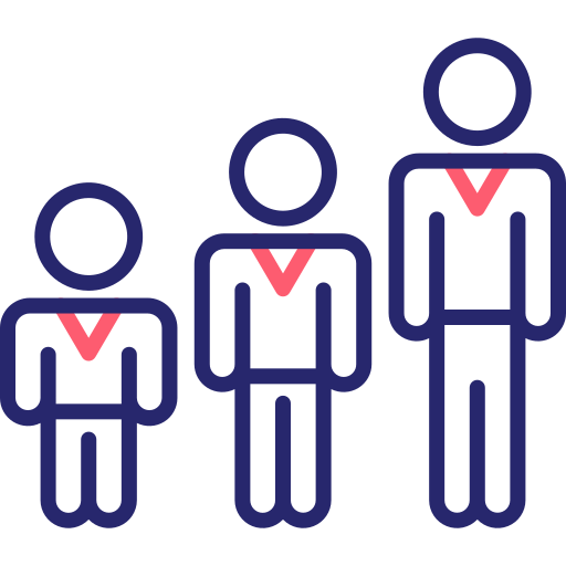 grupo de idade grátis ícone