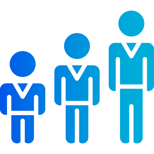 grupo de edad icono gratis