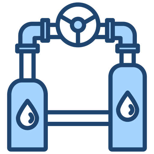 sistema de combustible icono gratis