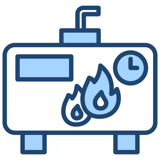 aquecedor a gas grátis ícone