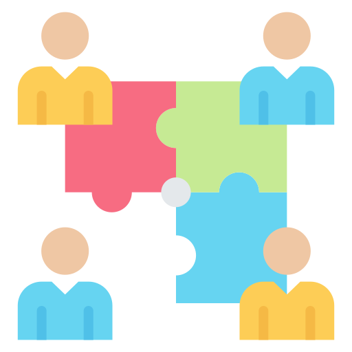 formación de equipos icono gratis