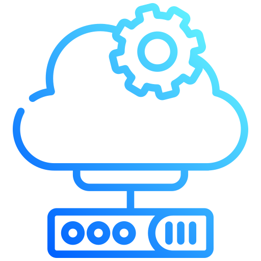 computación en la nube icono gratis