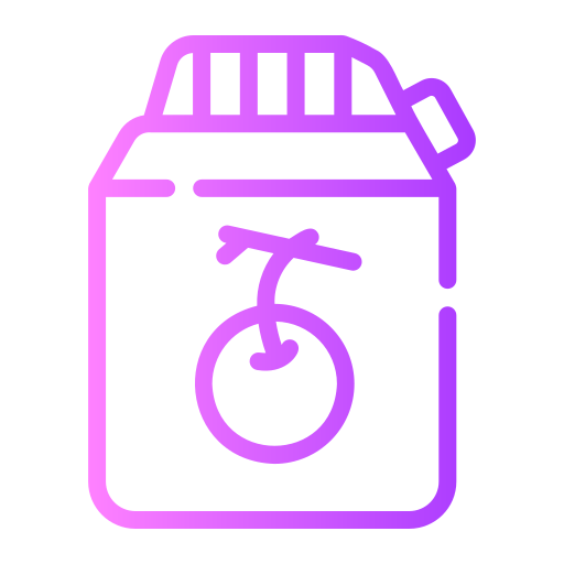 caja de jugo icono gratis