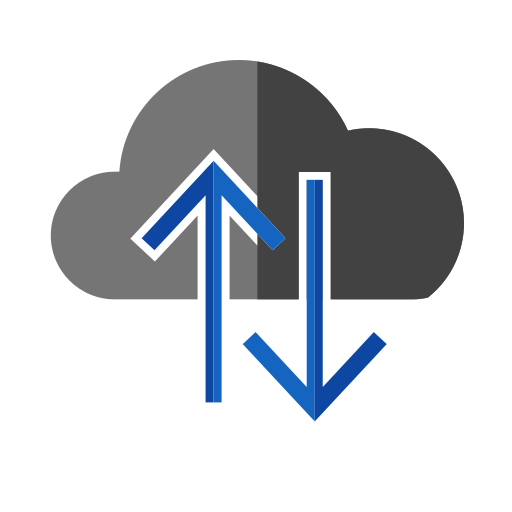 tecnología en la nube icono gratis