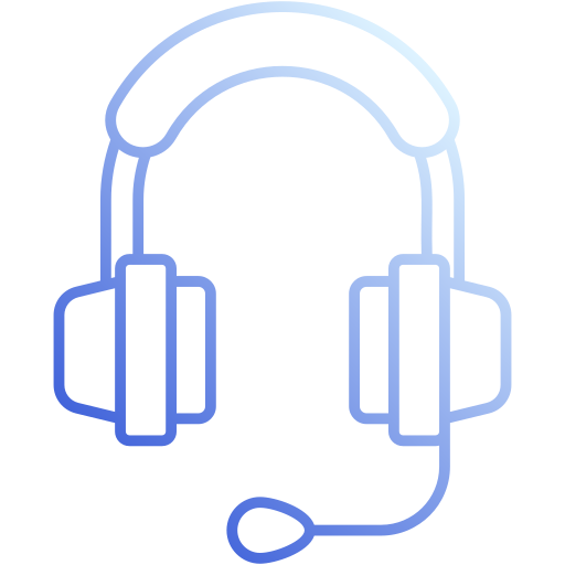 auriculares y micrófono icono gratis