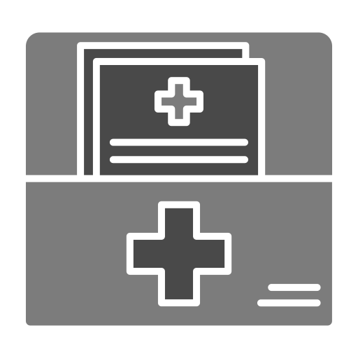 expediente medico icono gratis