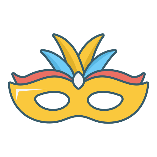 masque de carnaval Icône gratuit masque de carnaval Icône gratuit