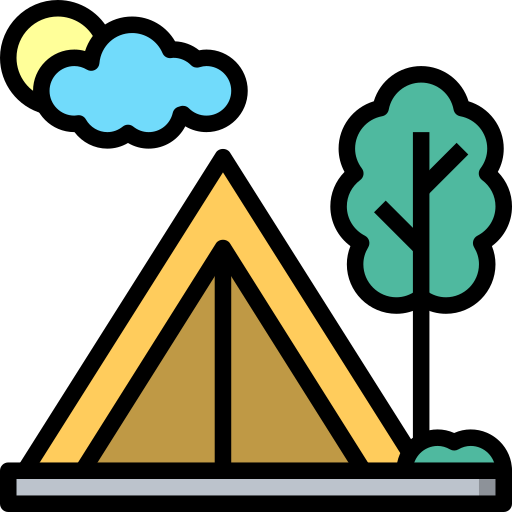 Camp Surang Lineal Color icon